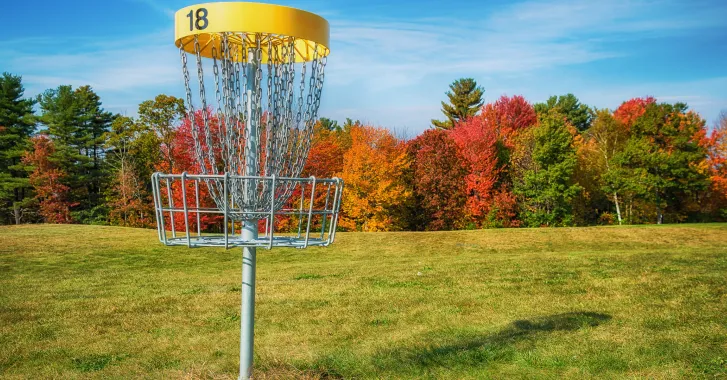 Solar Slinger Disc Golf Classic Event Page Background