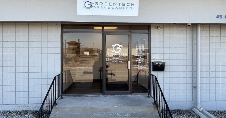 Greentech Renewables Kansas City exterior.