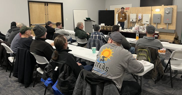 SolarEdge installer training session