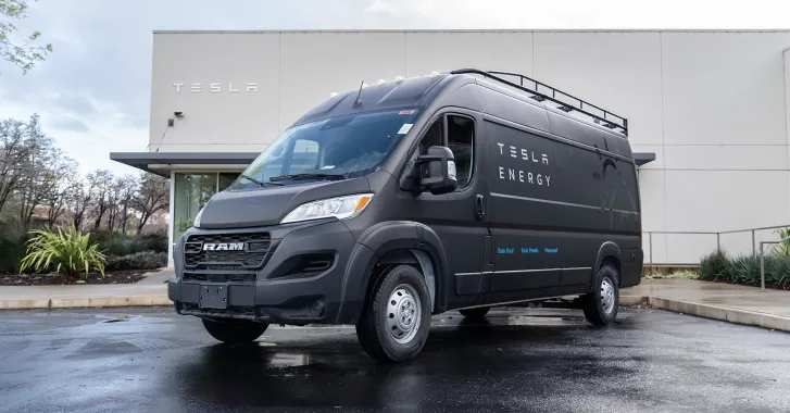 Tesla Training Van