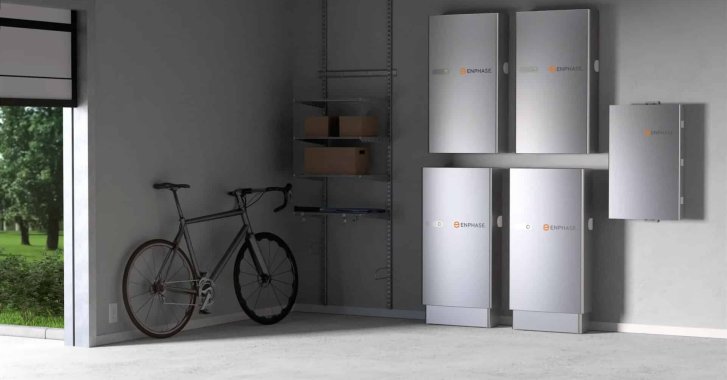 Enphase battery wall