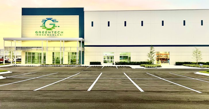 Greentech Renewables Tampa Bay Building