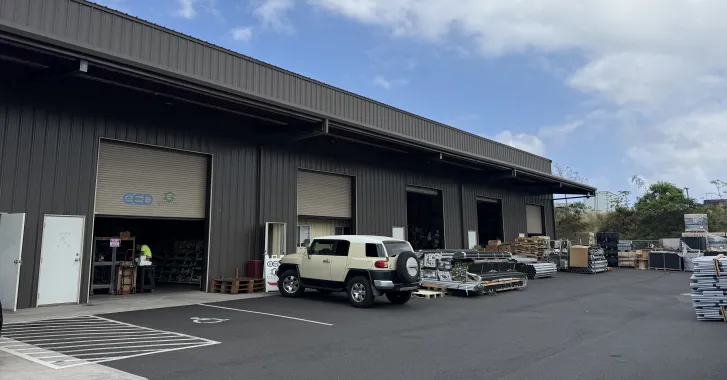 Greentech Renewables Kona building exterior.