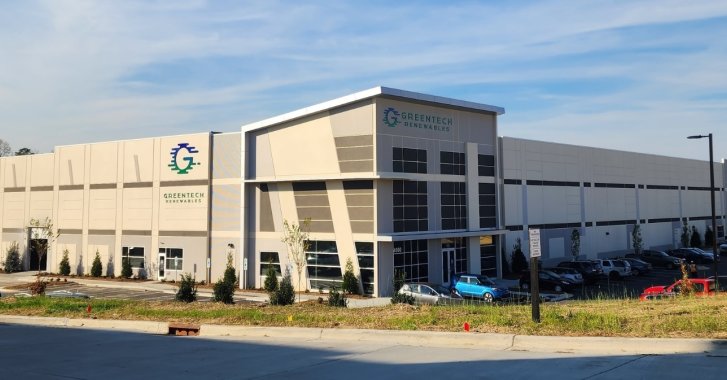 Greentech Renewables Raleigh exterior.