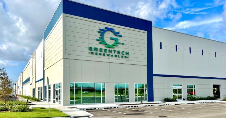 Greentech Renewables Tampa Bay Building