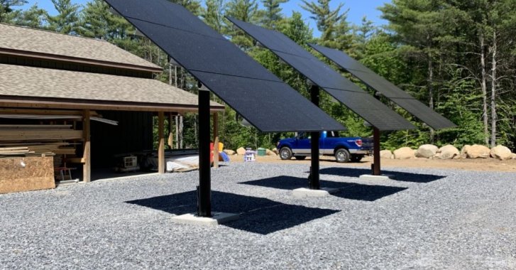 8.6 kW Off-Grid Ground Mount PV System