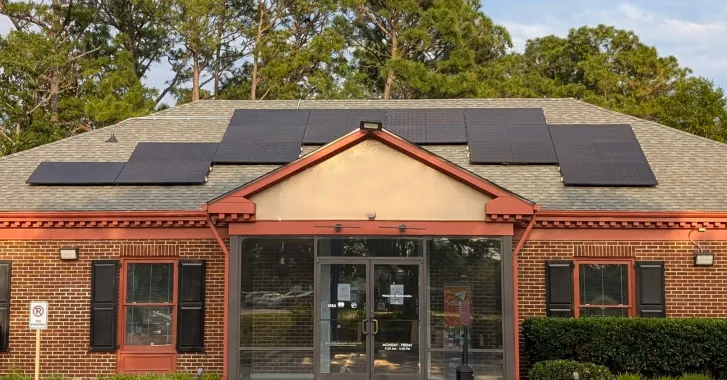 Greentech Renewables supplied commercial installation project in Wilmington, NC