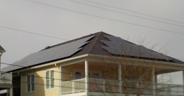 Greentech Renewables Myrtle Beach Solar Installation Roof Image