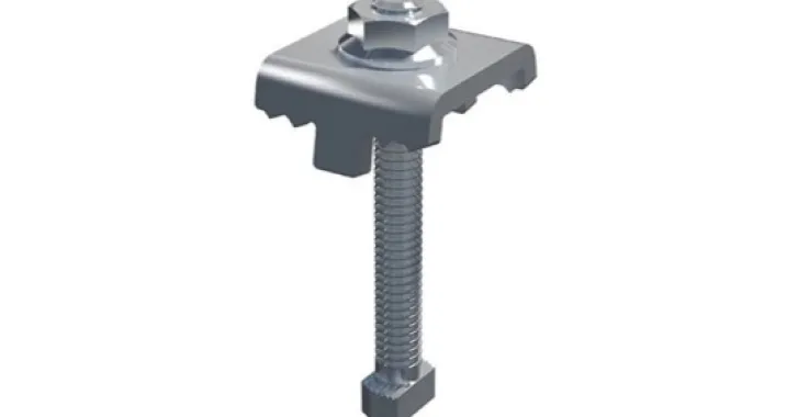 Grounding Clear Mid Clamp