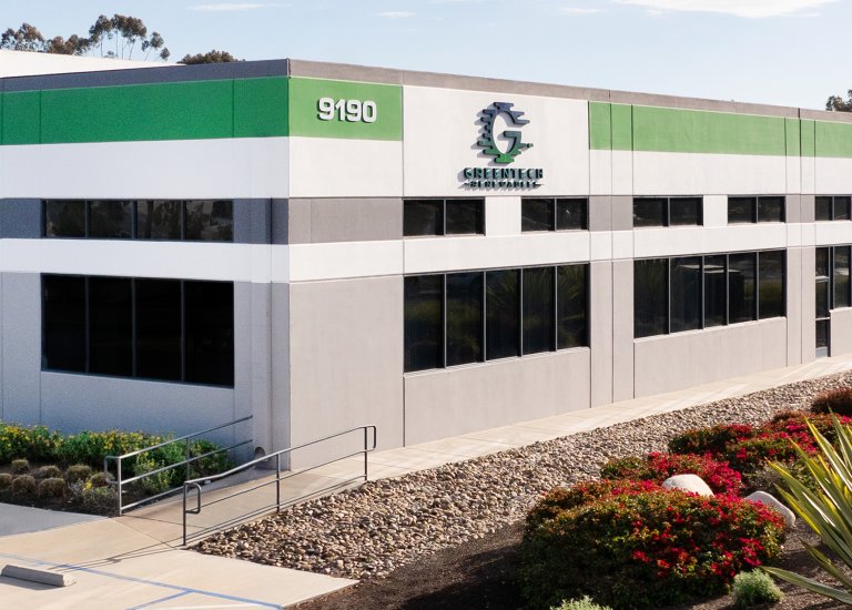 Front view of Greentech Renewables San Diego, CA