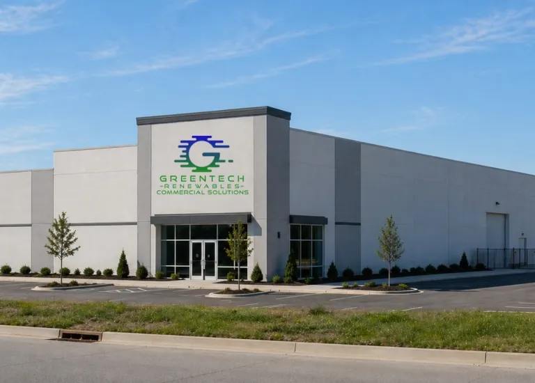 Greentech Renewables Commercial Solutions building.