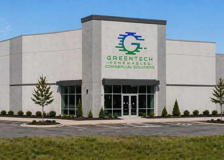 Greentech Renewables Commercial Solutions building.