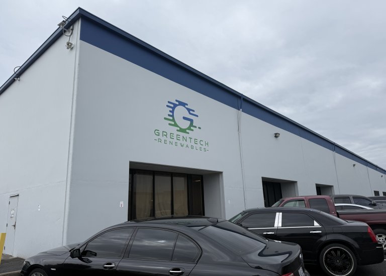 Greentech Renewables Stockton location image.