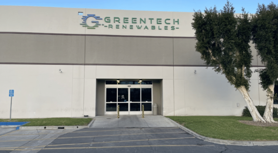 Greentech Renewables Riverside Building
