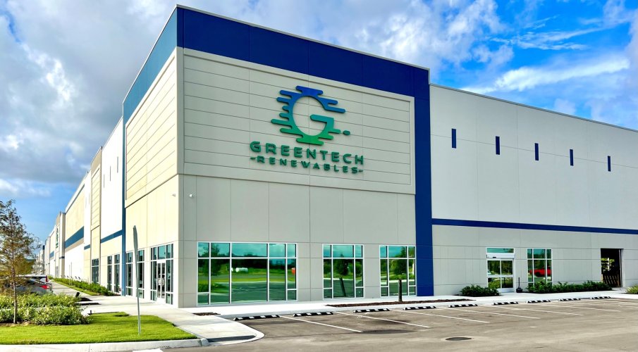 Greentech Renewables Tampa Bay Building