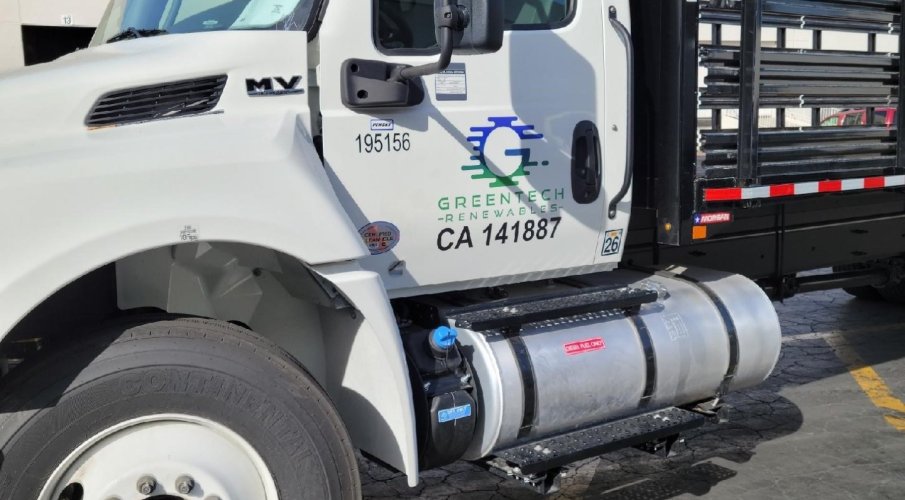 Greentech Renewables Riverside Truck