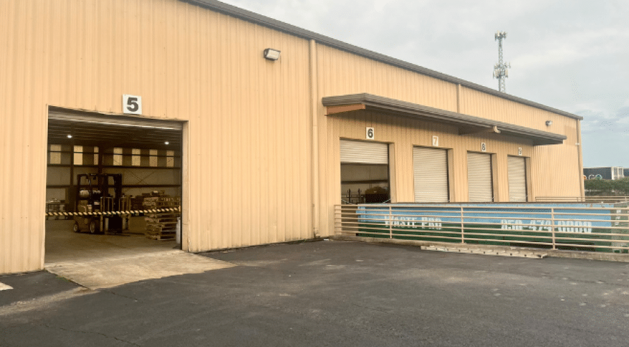 Greentech Renewables Pensacola Loading Dock