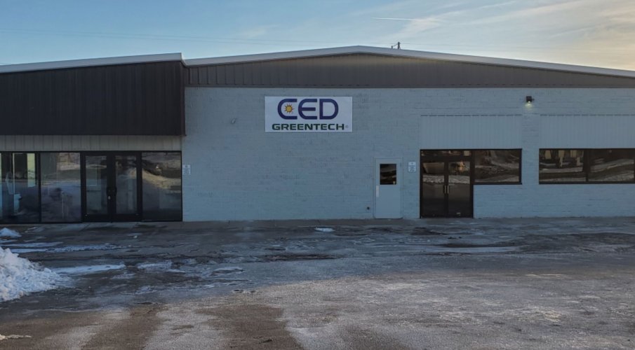 Greentech Renewables Cedar Rapids Warehouse Image