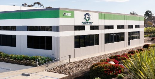 Front view of Greentech Renewables San Diego, CA