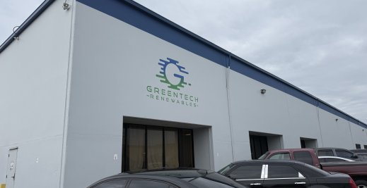 Greentech Renewables Stockton location image.