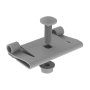 K2 Systems MLPE Module Frame Mount Kit, Mill, 4000083
