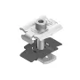 K2 Systems L-Foot Slotted Set, Mill, 4000630