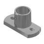 SnapNrack Rectangular Base Flange 1.5" AlMg, 172-05807