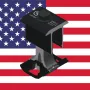 Domestic Ultra Rail Mid Clamp - Blk