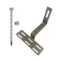 QuickBOLT 90 Degree Non-Adjustable Curved Tile Roof Hook Kit, 17510