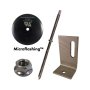 QuickBOLT Multi Roof Mount Kit - 5/16"x7" QB Kit w/3" Microflashing, 17672SS