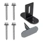 QuickBOLT Deck Mount w/Butyl Black, 16320