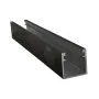 ProSolar R-136BLACK Support Rail, 1.5 In. Standard support rail, 136 In., Black