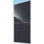 JA Solar 595W 144 Half-Cell N-Type Silver Bifacial Solar Panel w/Domestic Junction Box & Frame, JAM72D40-595/MB USDC-J/F
