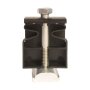 Roof Tech 50/50 Clamp 30mm-40mm - Black, RT-RAIL-5050CB