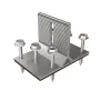 Pegasus Solar Butyl L-Foot w/Dovetail T-Bolt Mill, PBL-MDT