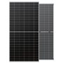 Goldi America 590W 144 Half-Cell 1500V N-Type Silver Bifacial Solar Panel, GAD72T-590WT