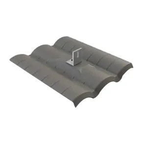 Unirac FlashKit TR Spanish Tile Charcoal, 004TRSD