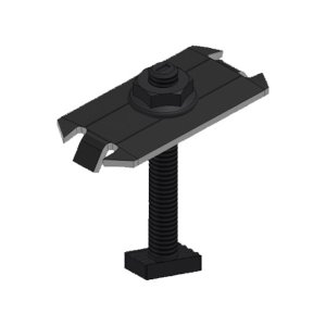 Unirac SolarMount Bonding Mid Clamp 38-41mm SS Dark, 302029D