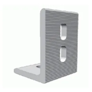 Unirac SolarMount L-Foot Serrated w/T-Bolt Clear, 304001C