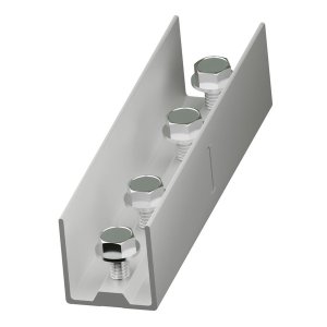 Unirac NXT UMOUNT Rail Splice Mill, RLSPLCM2