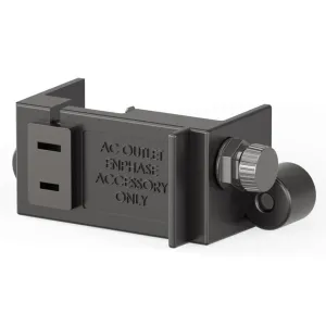 Enphase AC Accessory Receptacle for EPLC-01, XA-PLUG-120-3