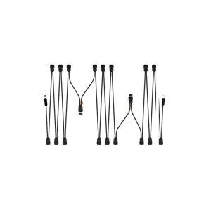 Enphase QD 12AWG Cable w/120 Male Connectors - 2.0m Max Module Pitch, QD-12-20-120