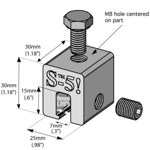S-5! S-5-E Mini Clamp for Euro-style Double Folded Seam