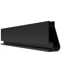 IronRidge XR100 11ft Anodized Rail Black, XR-100-132B