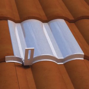 IronRidge QM Replacement W-Tile Flashing for Tile Hooks Mill, QMC-TRF-W-A-12