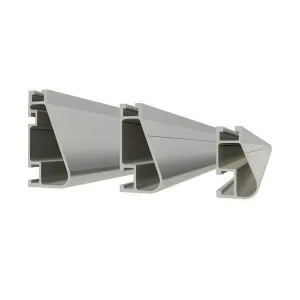 IronRidge XR10 Custom 17ft Rail - Mill, XR-10-204M