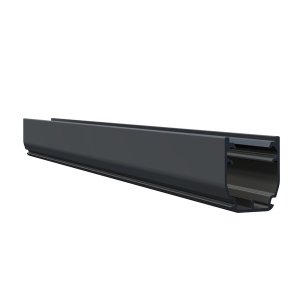 IronRidge Aire Rail A1 170" Black, AE-A1-170B
