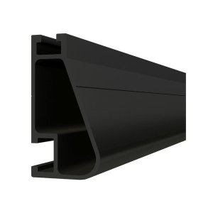 IronRidge Domestic XR100 Rail 168" - Black, XR-100-168B-US