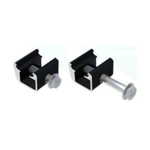IronRidge Aire Dock Tilt Mount Pair - Black, AE-DOCK-TM02-B1