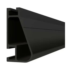 IronRidge XR100 Rail 184" - Black, XR-100-184B